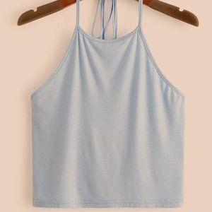 Tie Back Halter Top